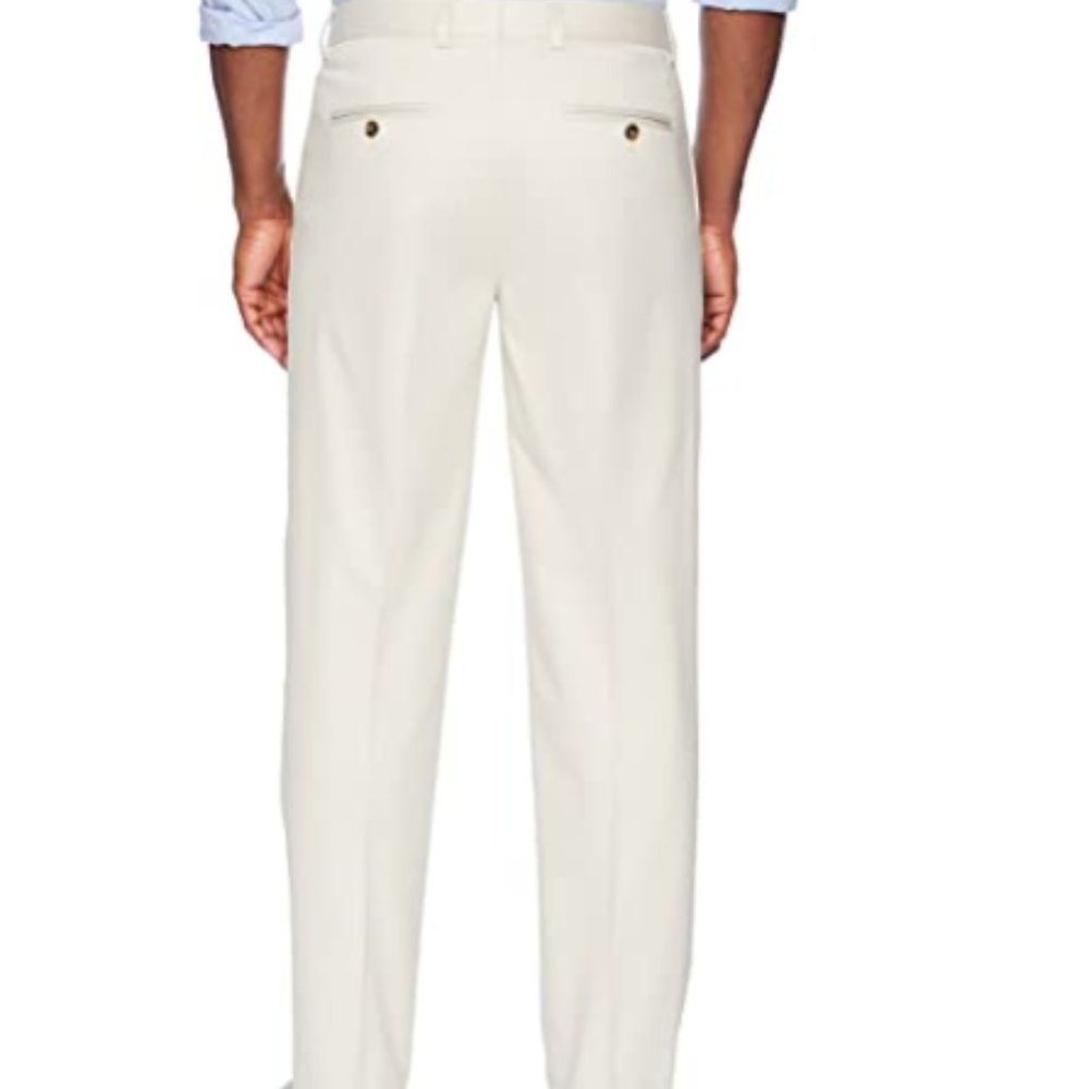 Buttoned Down Men's Relaxed Fit Pleated Dress Pant - Picture 2 of 3